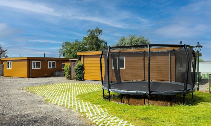 Bantega Ski Chalet | Two large chalets side by side with two sloops
