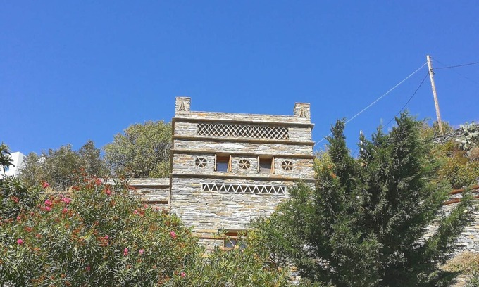 Steniai Cottage | Two levels traditional stone cottage villa