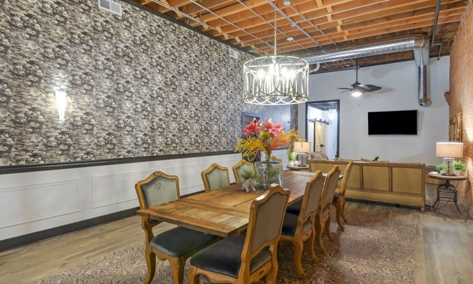 Galena Condo | Two Story Suite Overlooking Historic Main Street Galena, IL. Sleeps 16!