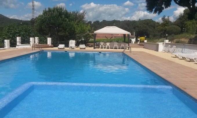 Palafolls Cottage | Typical Catalan farmhouse. COSTA BRAVA entrance with private pool, garden and barbecue