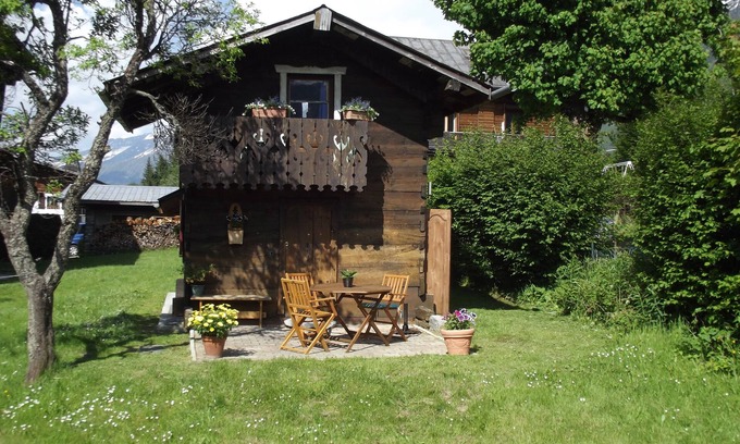 Les Bossons Ski Chalet | Typical old wooden chalet Chamonix valley
