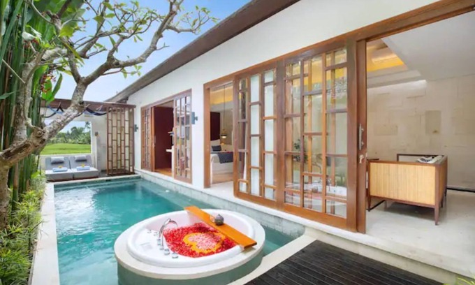 Kenderan Villa | UB1003-1BR Rice View Villa in Ubud