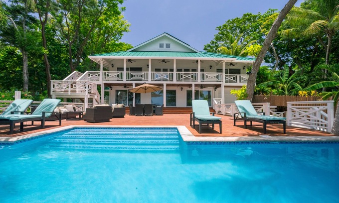 Gibson Bight House | Ultimate Beachfront home w/Pool, Paddleboards, Private Dock