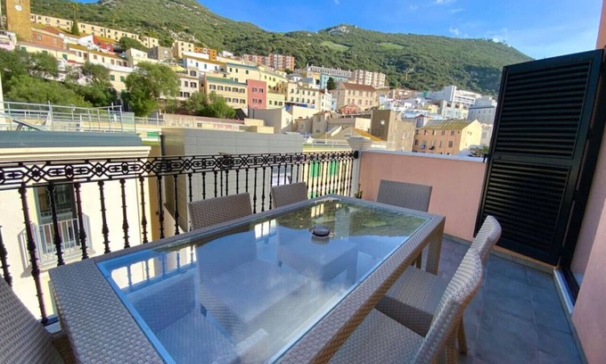 Gibraltar Apartment | Ultimate City Centre Penthouse w/Large Terrace