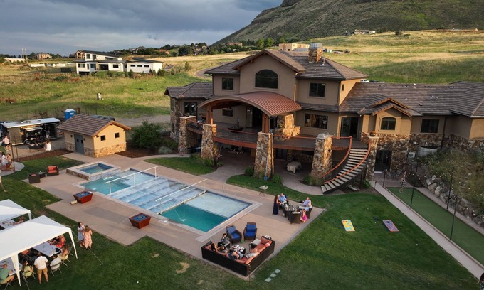 Golden House | Ultimate Family Getaway- Spacious Golden Home w/Pool & Hot Tub on 10 acres