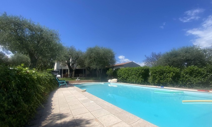 Les Maillans Apartment | Under the olive trees
