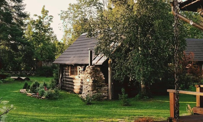 Laane-Harju Parish House | Uneallika hubane saunaga majake "Hoburaud"