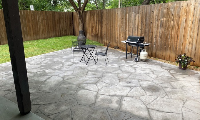 Central Arlington House | Unique 2 Bd 1 Bth wCustom Patio in the heart of the DFW/Arlington Entertain Area