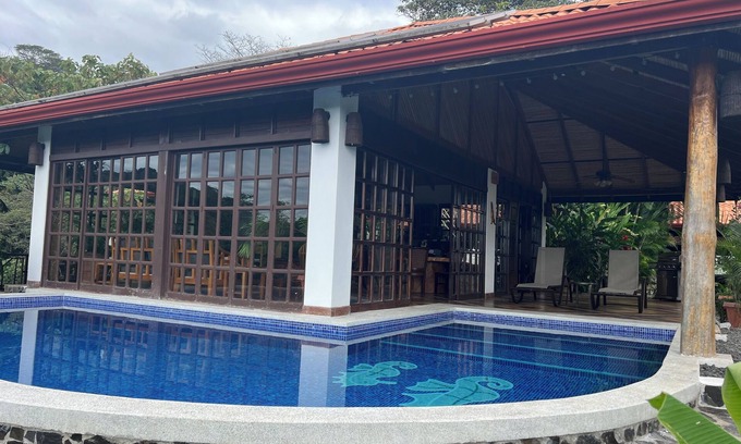 Mercedes Villa | Unique Bali style villa with incredible views. A nature lovers paradise!
