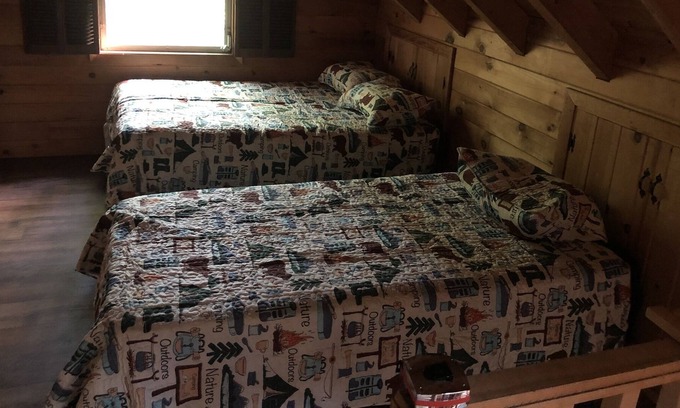 Saint Albans Cabin | Unique Birch Island camp on Indian Pond in St. Albans, Maine