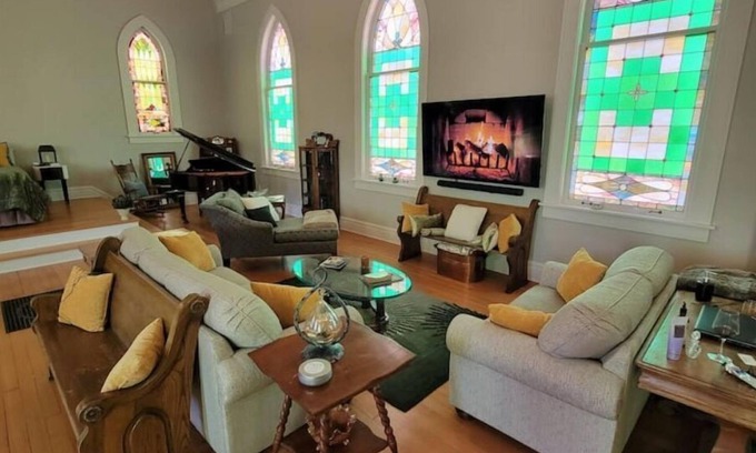 Rose Creek House | Unique Church Home Destination Stay