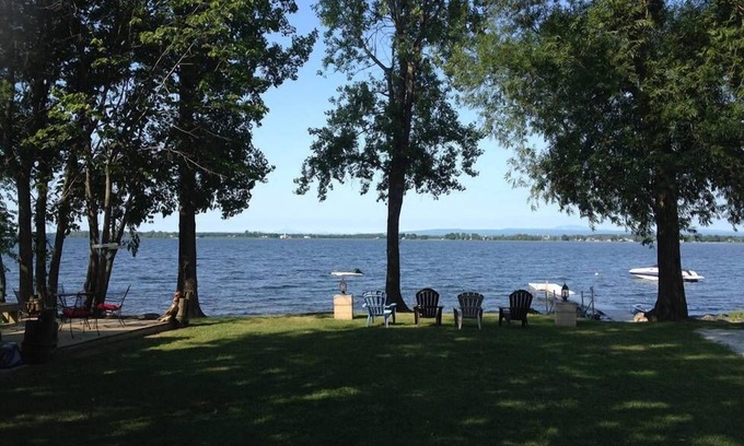 Champlain House | Unique Family Rental on Lake Champlain, NY! "Life is Good"