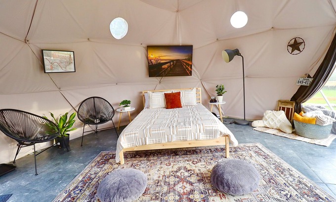 Douglassville Cabin | Unique Glamping Dome in East Texas