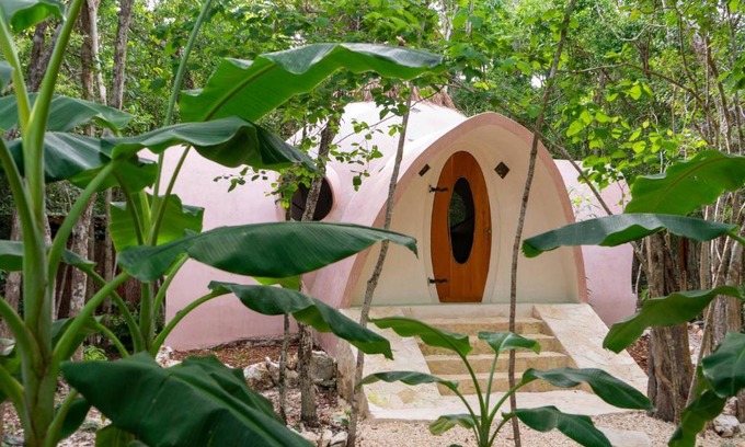 Soliman Bay Cabin | Unique Jungle Dome 2 Queen Beds