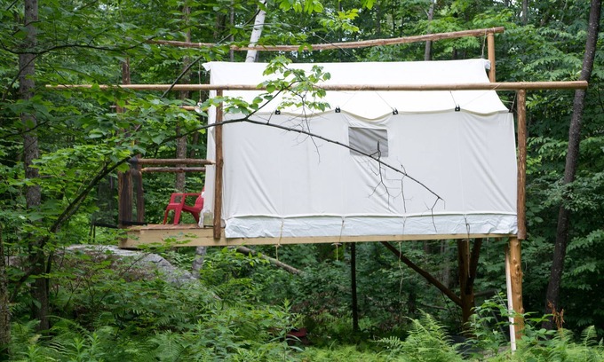 Chatham RV Rental | Unique Off-grid stay in the heart of the White Mountain National Forest