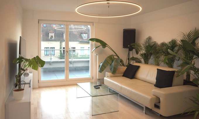 Wuerzburg Apartment | Unique penthouse in the heart of Würzburg - modern and green oasis