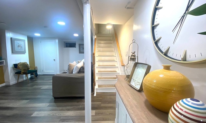 Maywood Apartment | Unique Room-bathroom-living space-New Jersey