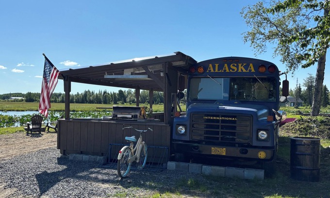 Salamatof Cabin | Unique Schoolie on a float plane lake in North Kenai.
