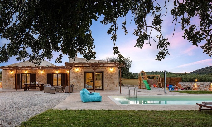 Melidoni Villa | Unique Stonebuilt rural Retreat & private pool II