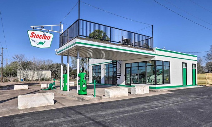 Schulenburg House | Unique Texas Home in Converted Gas Station!