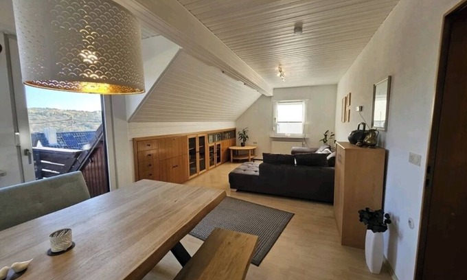 Wernersberg Apartment | Unique view in the natural apartment Pfalzpanorama! Pet friendly