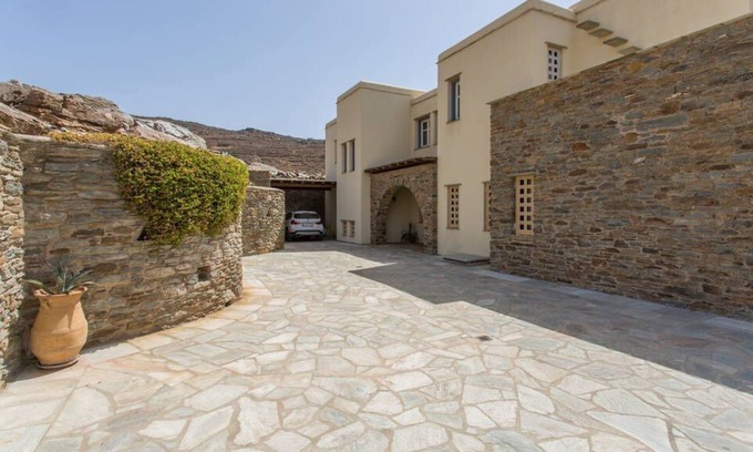 Agios Romanos Villa | Unique view Villa in Tinos