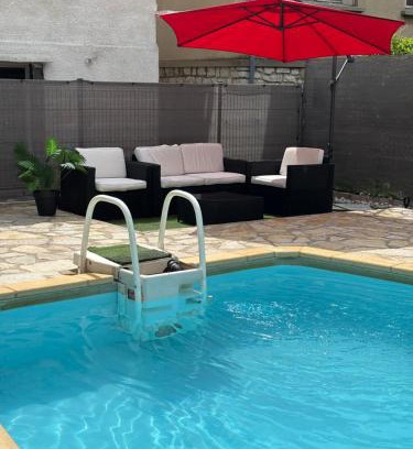 La Chamberte House | UNIQUE villa Zen et Détente avec piscine très bien placé proche du centre