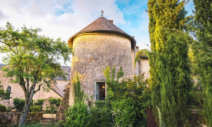 Pressigny House | Uniquely French 14th Century Tower in rural village with spiral staircases!