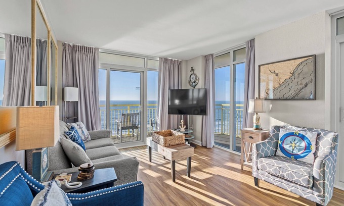 Crescent Beach Condo | Units at Bay Watch by Elliott Beach Rentals