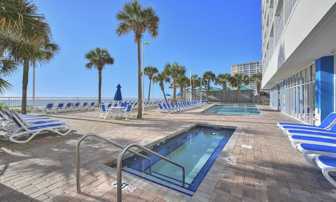 Downtown Myrtle Beach Condo | Units at Sandy Beach Resort by Elliott Beach Rentals