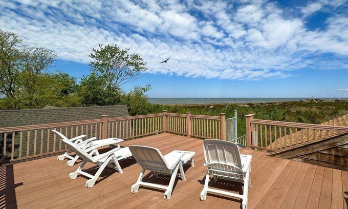 Cape May Point House | Unobstructed Ocean Views. Renovated For 2023 Season!