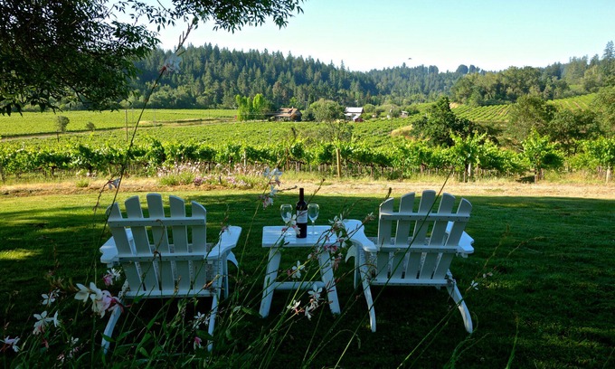 Graton House | Unsurpassed Views Indoors And Out On This 3-Acre Vineyard Estate