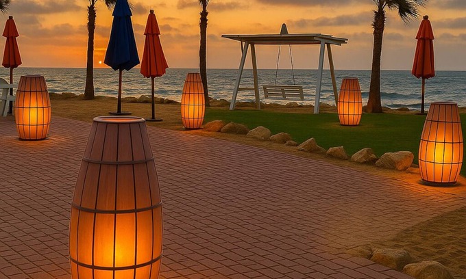 Suez Canal Ski Chalet | Unwind by the Coast at Porto Said Chalets