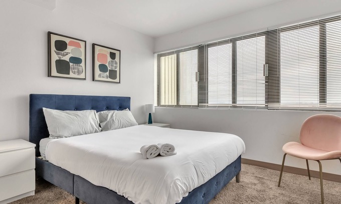Downtown Harrisburg Apartment | Unwind in ultimate convenience! Fully furnished 2BR/2BA sanctuary awaits in vibrant Harrisburg