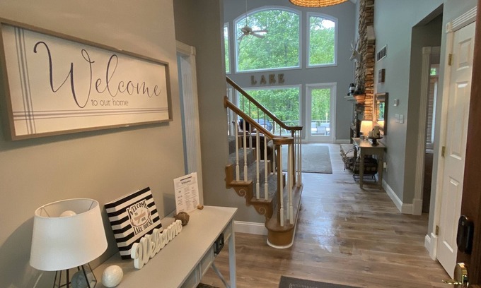 Sloans Valley House | Updated composite deck Spring 2024! 4 bedroom 4.5 bathroom lake front property