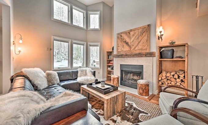 East Burke Apartment | Updated Condo Next to Burke Mountain Bike Trails!