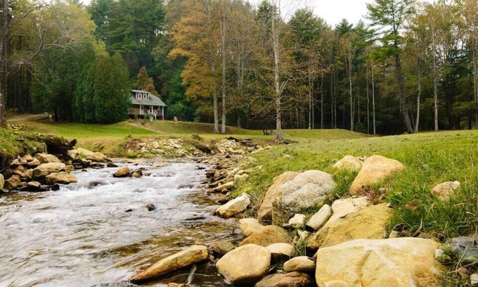 Purlear Other | Updated Farmhouse Near the Parkway, w/ 11 acre Park w/ Stream/ Ponds/ Disc Golf!