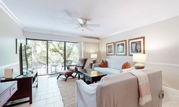 Fernandina Beach Condo | Updated, ground-floor condo in Amelia Island Plantation with patio & pool access