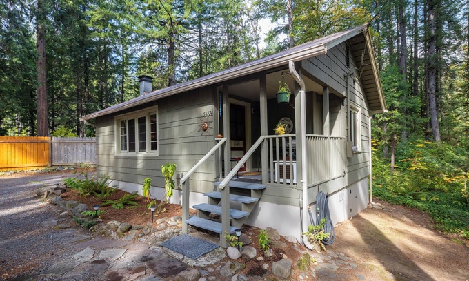 Blue River Cabin | "UpRiver Nest" - Cabin on the Mckenzie River in Oregon