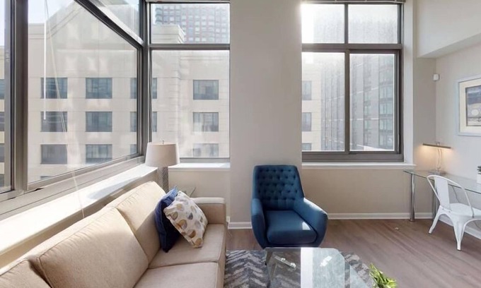 Hudson Exchange Apartment | Upscale 2BR | Full Kitchen | Washer-Dryer | | by GLS