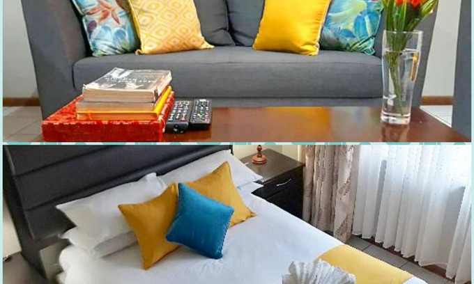 Harare Apartment | Upscale and Urban Warm Tasteful 1 Bed Apartment.