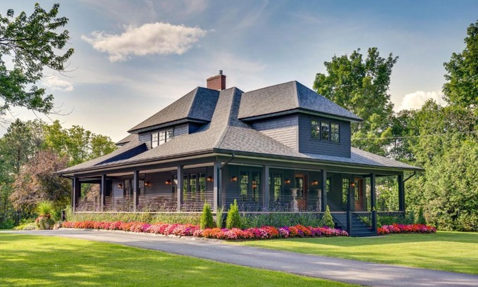 Derby Center House | Upscale Arts and Crafts Bungalow with Yard, Pool!