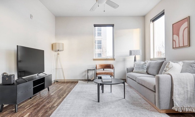 Old Ballard Apartment | Upscale Ballard 2BR w/Gym & Yoga, close to Farmers Market, by Blueground