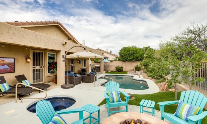 Tatum Ranch House | Upscale Cave Creek Home with Private Pool and Spa!