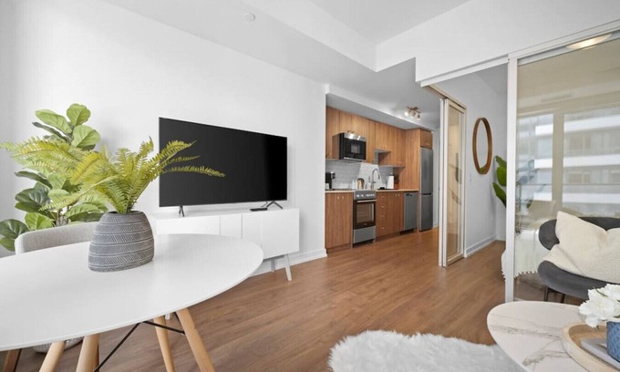 Kitchener Apartment | Upscale Condo Steps from DTK