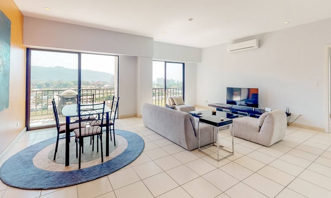 Barrio Santa Lucia Apartment | Upscale, Modern Condo with Ocean Views, Shared Pool, and WiFI