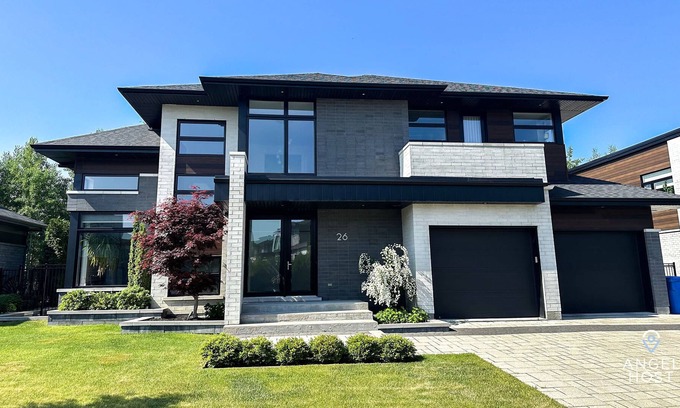 Candiac Villa | Upscale Urban Villa w/Pool, Office, TV/Game Lounge