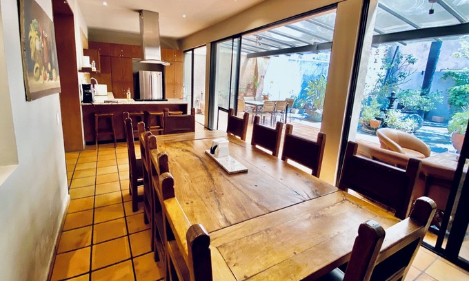 Guadalajara House | Urban Hacienda downtown, tranquil, spacious, jacuzzi, safe neighborhood