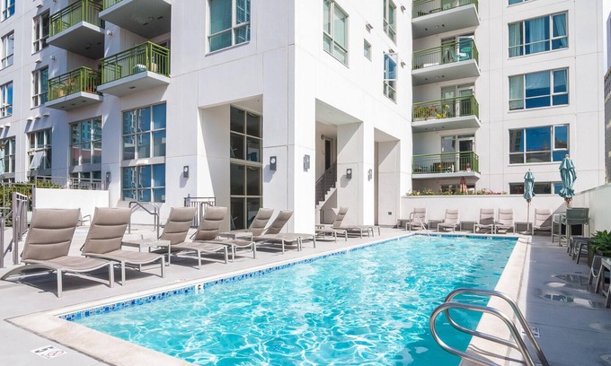 Downtown San Diego Condo | Urban Hi-Tech 2 BR Escape in Little Italy~Near Bay, Gas Lamp & Beaches!