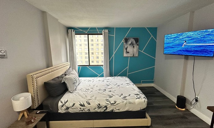 Eau Claire Apartment | Urban Oasis: Downtown Serenity